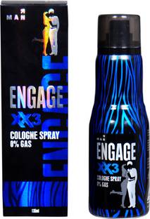 Engage Xx3 cologne0% gas Deodorant Spray  -  For Men