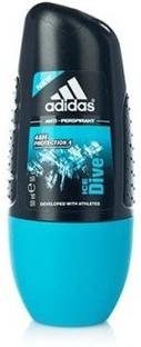 ADIDAS Ice Dive New Deodorant Roll-on  -  For Men