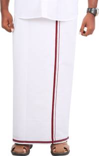 Prakasam Cotton Solid Men Dhoti