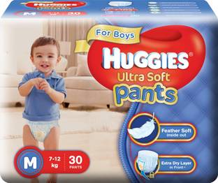 Huggies Ultra Soft Pants - M