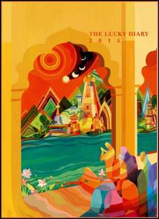 The Lucky A5 Spiral Binding 2014 Diary