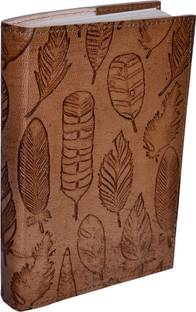 Purpledip Exquisite Handmade Leather Journals Regular Diary Unruled 200 Pages