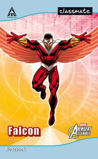 Classmate avengers A4 Notebook single line 180 Pages