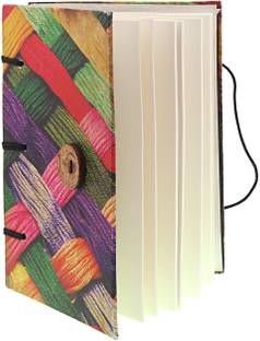 CRAFT CLUB Colourful Wool Print In Special Binding diary Regular Notebook Unruled 144 Pages