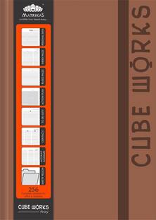 matrikas Cube Works A6 Journal Single Ruled 256 Pages