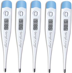 HealnHealthy Premium Quality (Pack of 5) Digital Thermometer