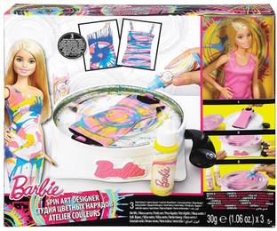 BARBIE SPIN ART DESIGNER