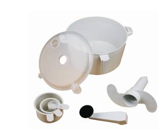 Ezone Plastic Detachable Dough Maker