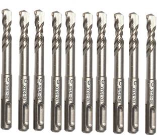 Te-Rux SDS Plus Hammer Drill Bit, Dia- 10mm, Length- 110mm - 10pieces Professional Quality