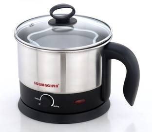 Sowbaghya Multi Cooker (1.2Ltrs) Electric Kettle