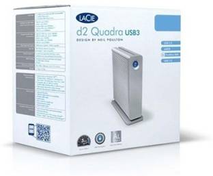 LaCie 3 TB External Hard Disk Drive (HDD)