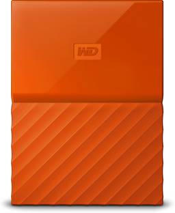 WD My Passport 4 TB Wired External Hard Disk Drive (HDD)