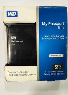 WD My Passport 2 TB External Hard Disk