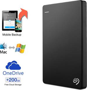 Seagate 2 TB Back Up Plus Portable Drive USB 3.0 2 TB External Hard Disk Drive (HDD)