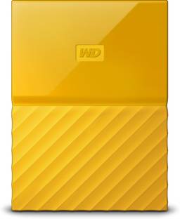 WD My Passport 4 TB Wired External Hard Disk Drive (HDD)
