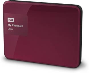WD My Passport Ultra 1 TB External Hard Disk Drive (HDD)