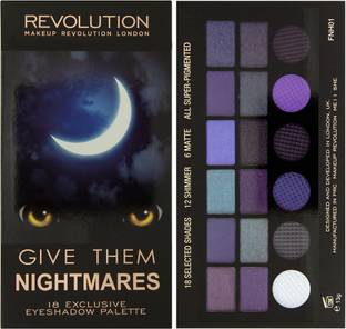 Makeup Revolution Give Them Nightmares 18 Exclusive Eyeshadow Palette 13 g