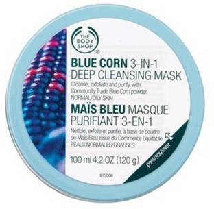 THE BODY SHOP Blue Corn 3 in 1 Deep Cleansing Scrub Mask