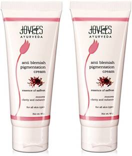 JOVEES Ayurveda Essence of Saffron Ani Blemish Pigmentation Cream (Pack of 2)