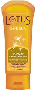 LOTUS Safe Sun De Tan Face Pack