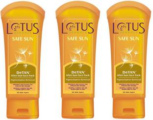 LOTUS Safe Sun De Tan After Sun Face Pack 300g