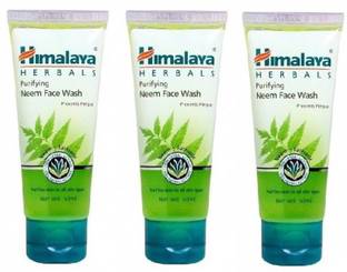 HIMALAYA Purifying Neem (Combo of 3) (50 ml) Face Wash