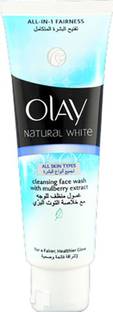 OLAY Natural White Cleansing With mulberry Extract Face Wash