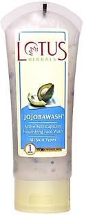 LOTUS Jojoba Active Milli Capsules Nourishing Face Wash