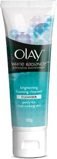 OLAY White Radiance Advanced Whitening Brightening Foaming Cleanser Face Wash