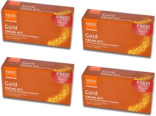 VLCC Gold Facial Kit Pack of 4