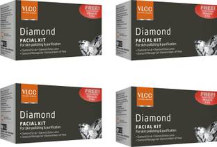 VLCC Diamond Facial Kit Pack of 4