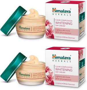 Himalaya Herbals Clear Complexion Whitening Day Cream (Pack of 2)