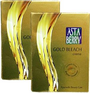 ASTABERRY Gold Bleach Creme-Pack of 2