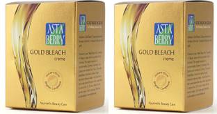 ASTABERRY Gold Extra Glow Bleach Cr�me - (Pack of 2)