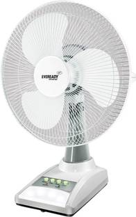EVEREADY 14 inch RF03 Rechargeable with 1 Year Warranty 355 mm Table Fan