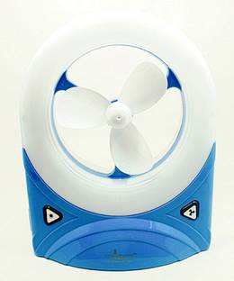 Unitech Rechargeable Stealodeal Mini Desk with Led Light with 1 Months Warranty Table Fan