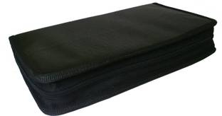 De BlueMix PU Leather CD DVD Carry Bag/ Case / Folder / Pouch For 80 CD/DVD