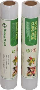 Optimanovel Cling wrap Film ®30CMS x 100MTRS.(2) Non PVC & Eco Friendly. Shrinkwrap