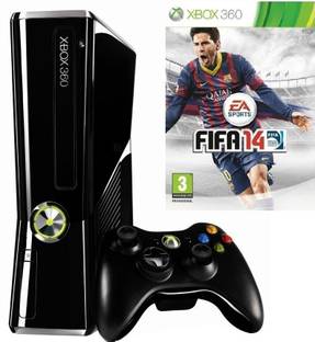 MICROSOFT Xbox 360 4 GB with FIFA 14, Forza 4, Fruit Ninja, Kinect Adventures