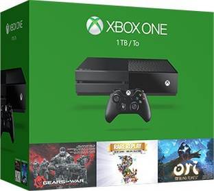 MICROSOFT Xbox One 1 TB with Gears of War: Ultimate Edition, Rare Replay and Ori & The Blind Forest