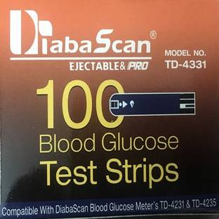 DIABASCAN TD4235 100 Glucometer Strips