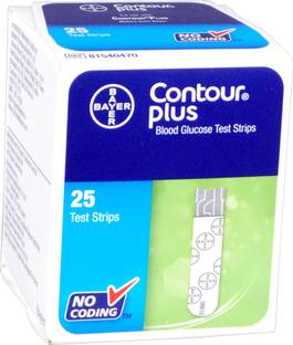 Bayer 25 Test Strips 25 Glucometer Strips