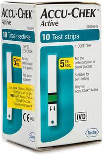 ACCU-CHEK Active Test Strips - 10 10 Glucometer Strips