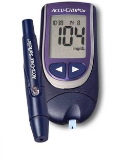 ACCU-CHEK Go Glucose Monitor Only Glucometer