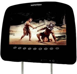 MapmyIndia Universal Car Headrest Monitor 900 GPS Device