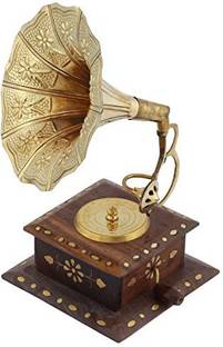 DESI KARIGAR Brass Gramophone