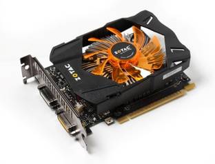 ZOTAC GTX 750TI GDDR5 2 GB NVIDIA Chipset 128 bit 1033 MHz Graphics Card