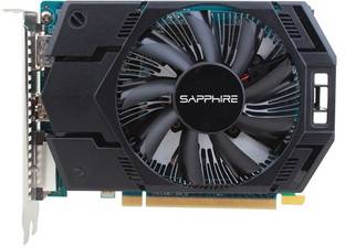 Sapphire HD 7770 GDDR5 1 GB AMD/ATI Chipset 128 bit 950 MHz Graphics Card
