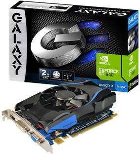GALAXY GeForce GT 640 DDR3 2 GB NVIDIA Chipset 128 Bit 900 MHz Graphics Card