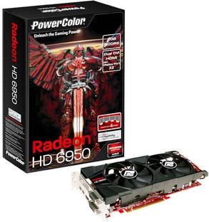 PowerColor Radeon HD6950 GDDR5 2 GB AMD/ATI Chipset 256 bit 800 MHz Graphics Card